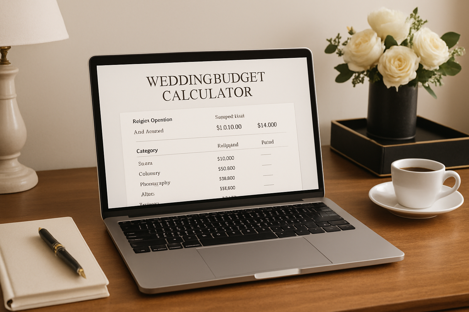 Essential Wedding Budget Calculator for Your Big Day